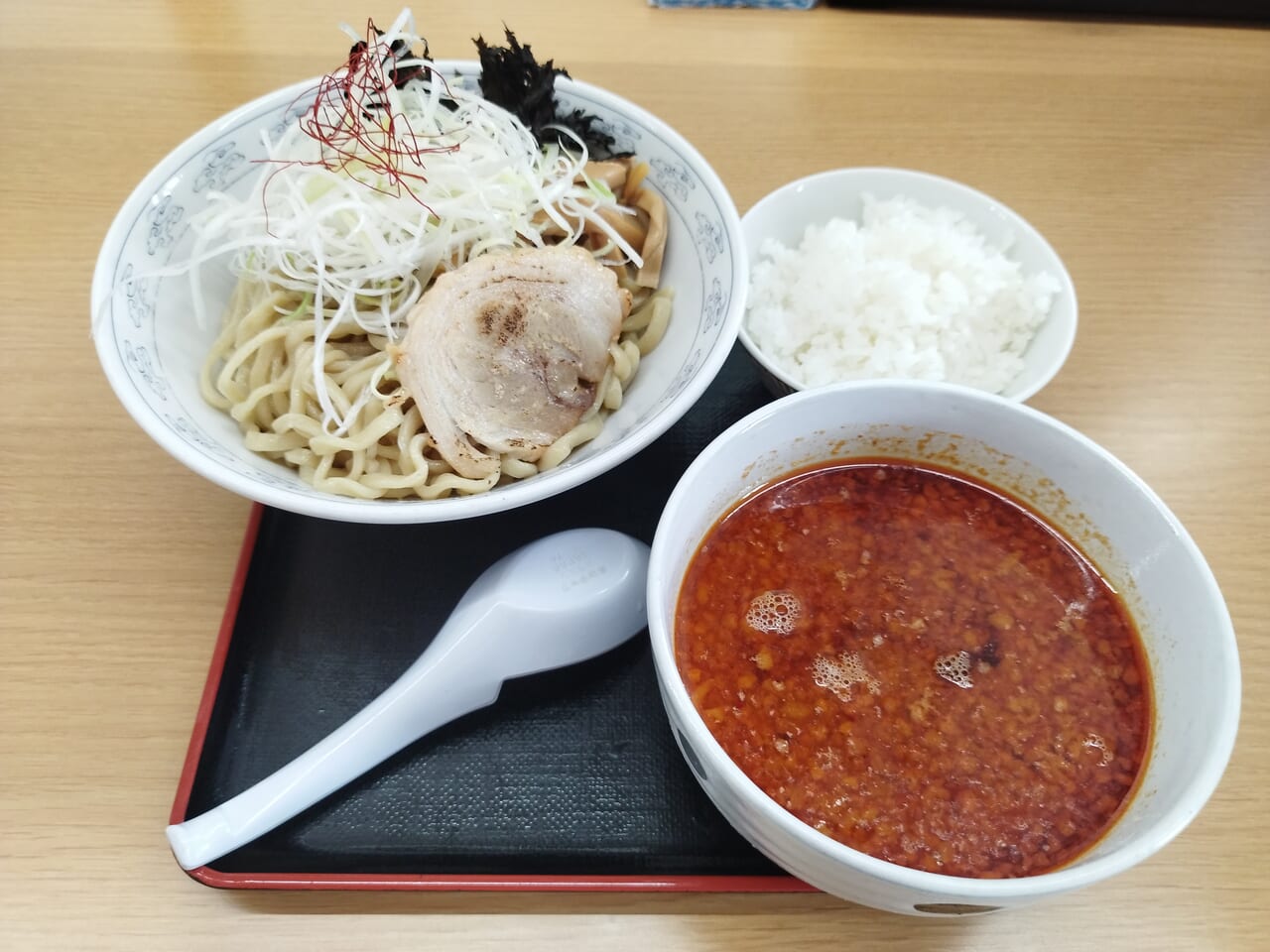 中華そば雲ノ糸山形あかねケ丘店の辛煮干しつけ麺