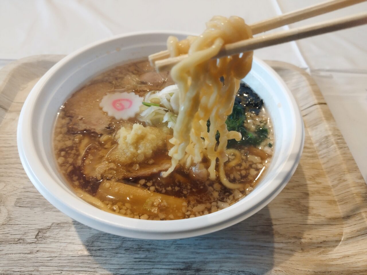 背脂生姜醤油ラーメン