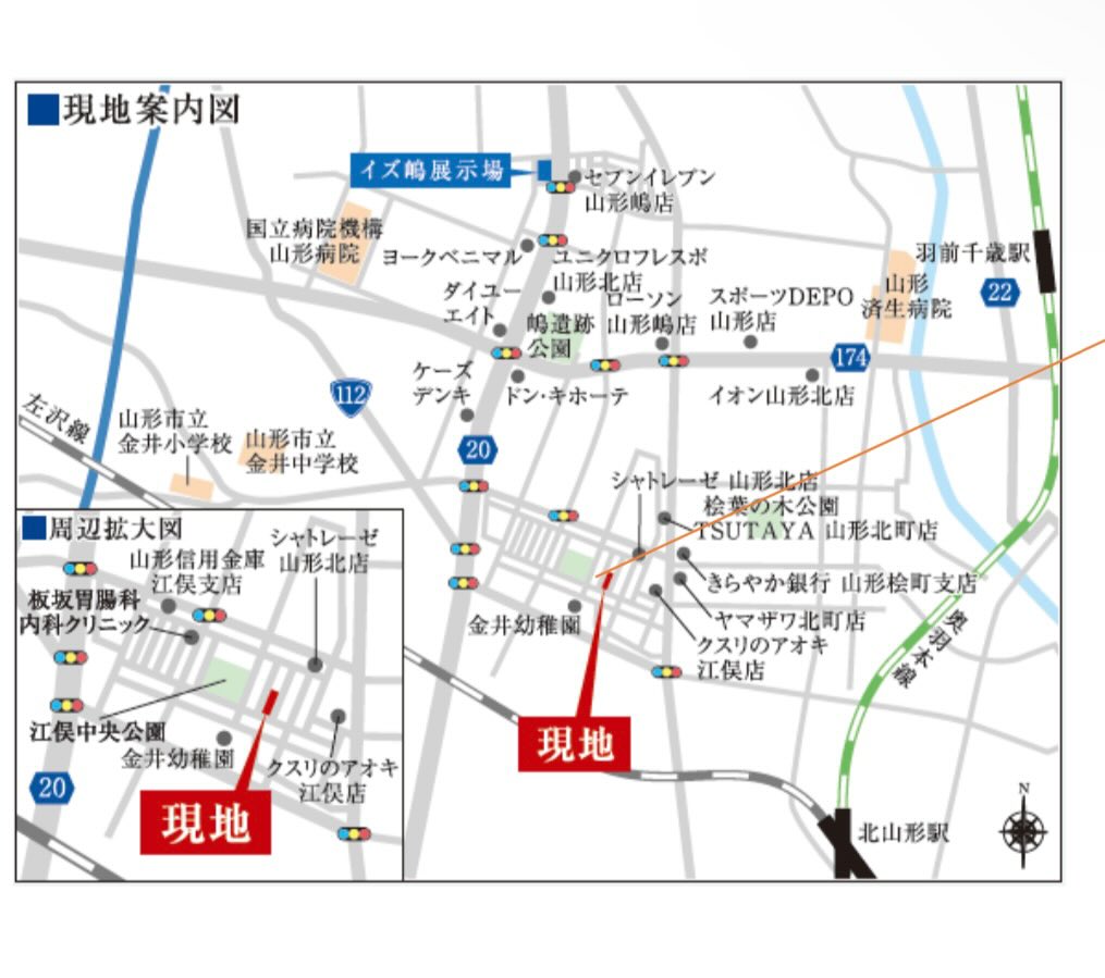 親子deマルシェのマップ