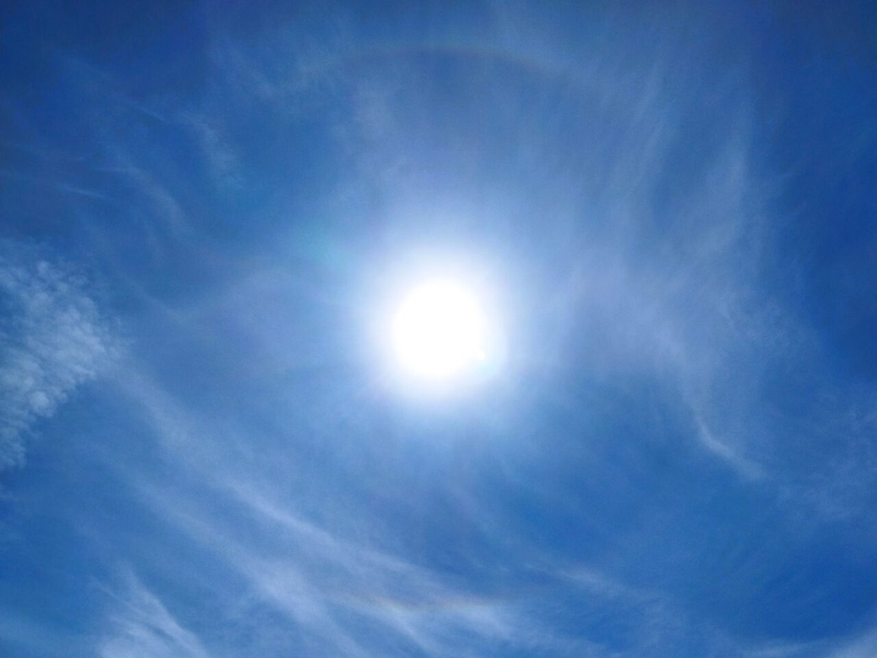 山形市内にて撮影した太陽 2025年7月19日
