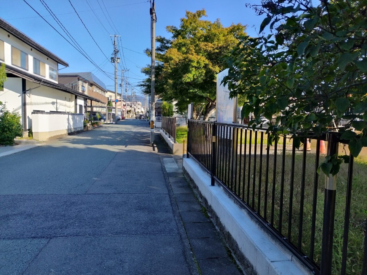 春日公園付近