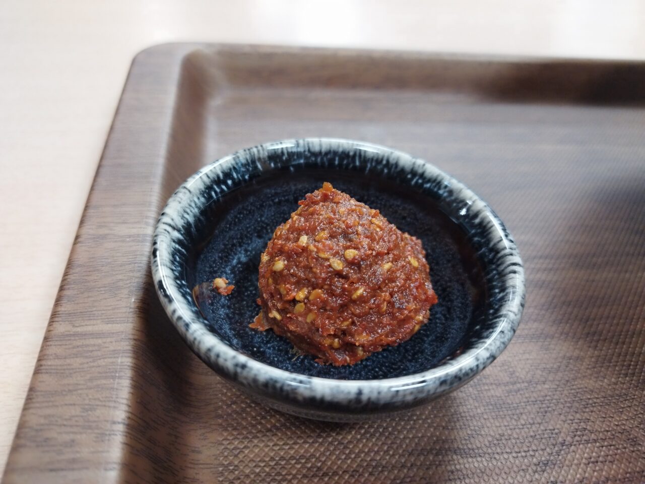 山交ビルB1フーズガーデン「山形辛みそラーメン」