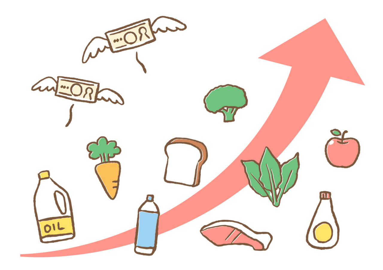 物価高騰のイメージ