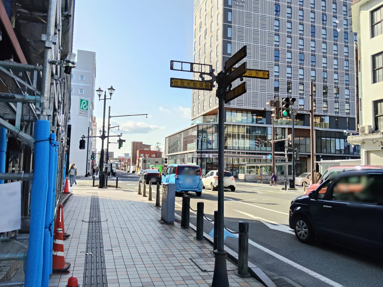 山形駅前東口周辺
