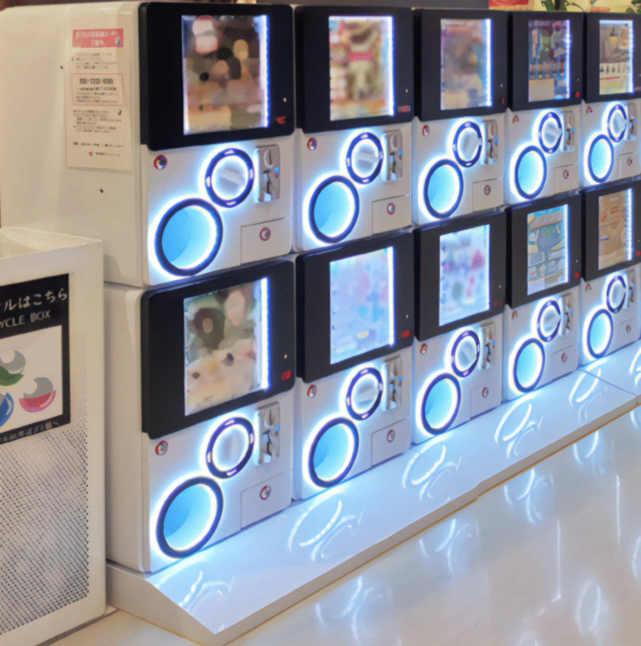 カプセル自販機